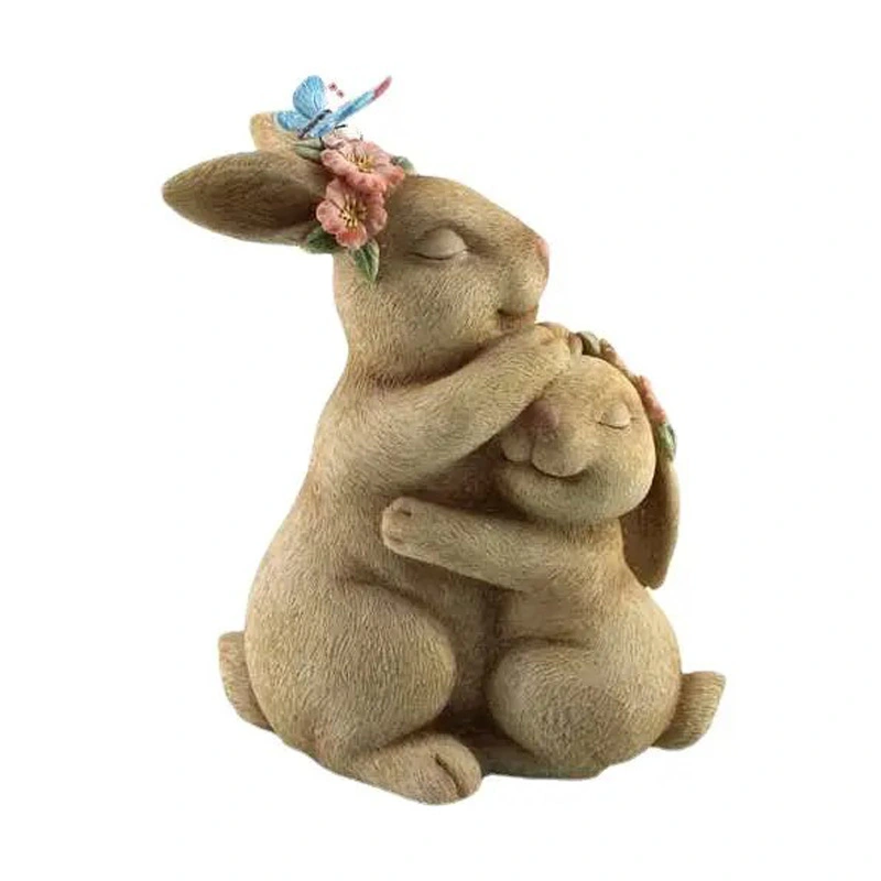 Easter Resin Rabbit Desktop Decoration