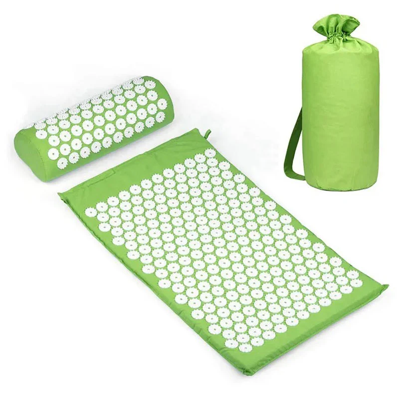 relief acupressure mat and pillow set