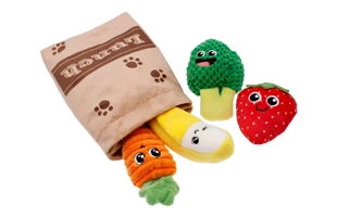 4305156 Stuffed Vegetable Plush Carrot & Cabbage Dog Toy Cheap Price Wholesale Supplier