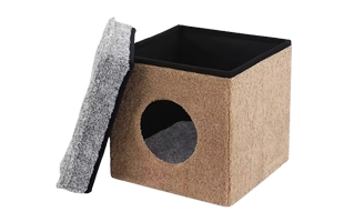 4305204 Fabric Pet House Folding Storage Ottoman Seating Space Saving Cheap Price Wholesale Supplier