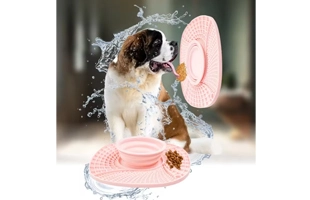 4305231 Pet Products Folding Dog Silicone Slow-Moving And Anti Choking Licking Meal Mat Wholesale Cheap Price Wholesale Supplier