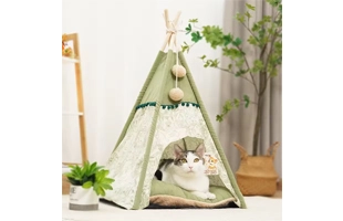 4305280 Detachable Green Cat Tent House Cheap Price Wholesale Supplier