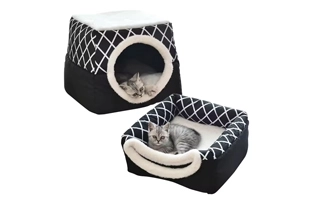 4305293 Functional Short Plush Warm Cat Bed Foldable Cheap Price Wholesale Supplier