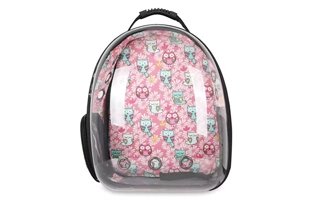4305309 Comfort Transparent Cat Backpack Carrier Bag for Small Animals Cheap Price Wholesale Supplier