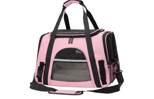 4305313 Pink Luxury Out-Going Breathable Portable Foldable Travel Pet Dog Cat Carrier Bag Cheap Price Wholesale Supplier