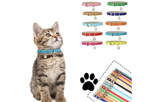 4305363 PU Leather Pet Dog Cat Collar