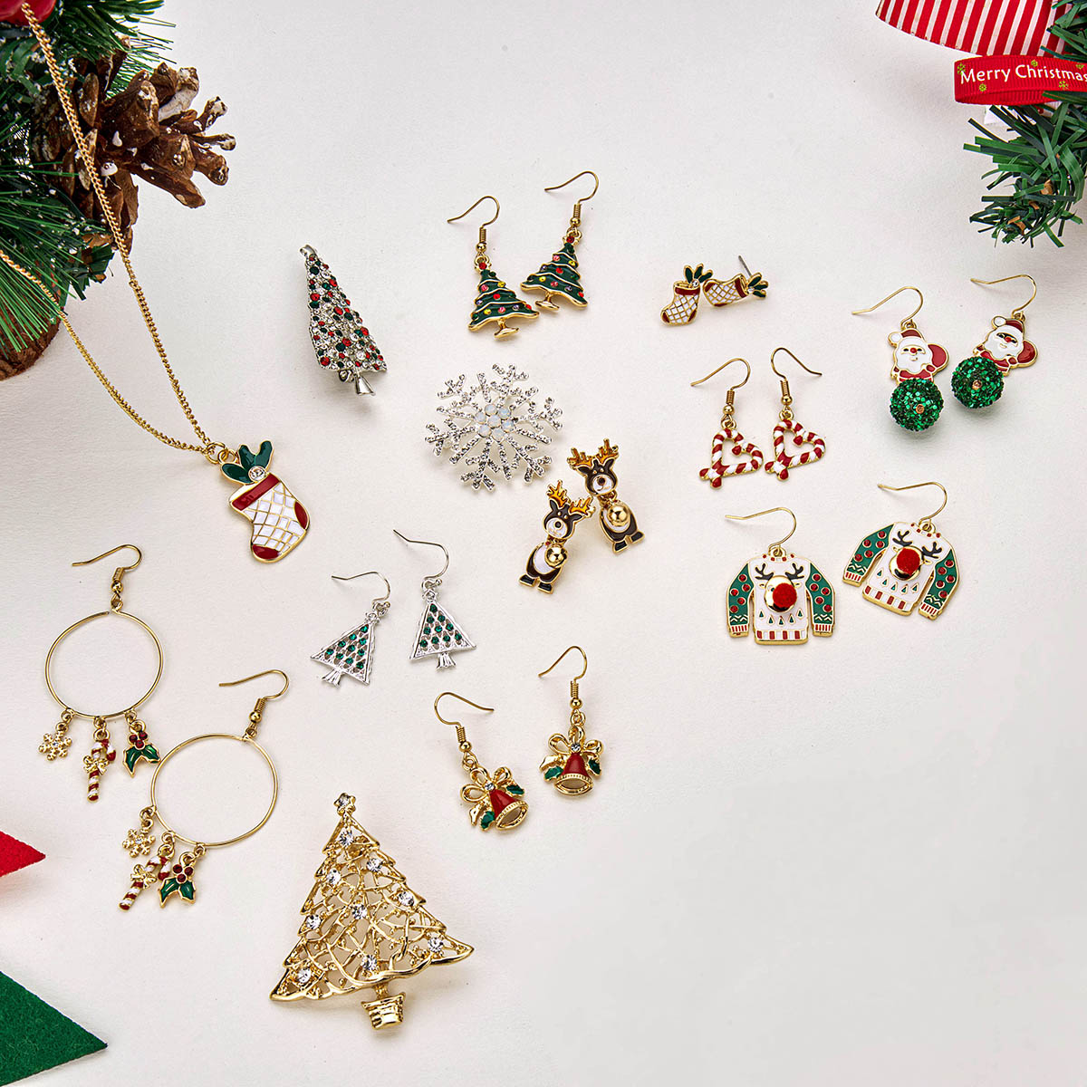 Cheap Christmas Fashion Jewelry Wholesale In Bulk