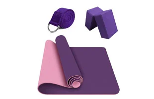 5 in 1 yoga mat set