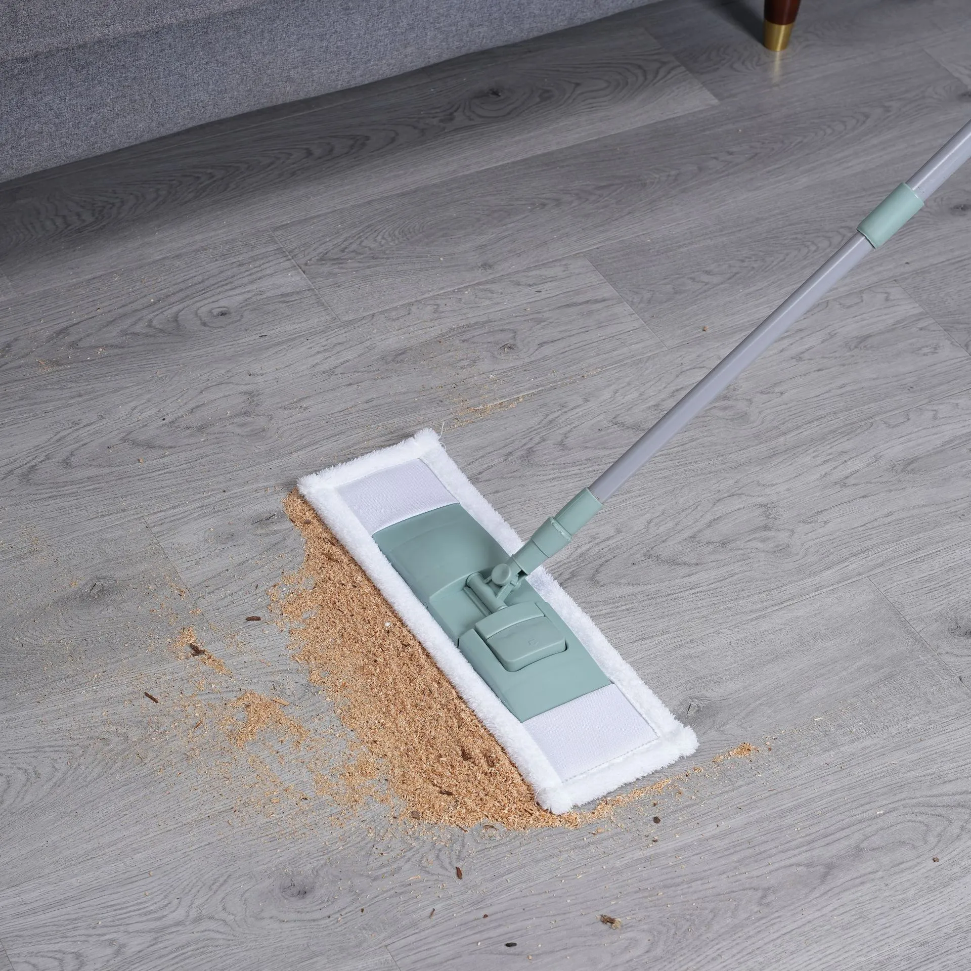 Broom Combination Household Sweeping And Mopping Three Bar Multi-Function Broom Dustpan Mop Set Wholesale