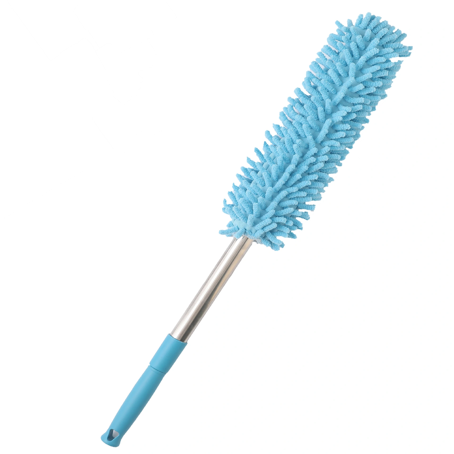 Dust Duster Household Clean Electrostatic Dust Telescopic Feather Duster Round Head Chenille Dust Duster Wholesale