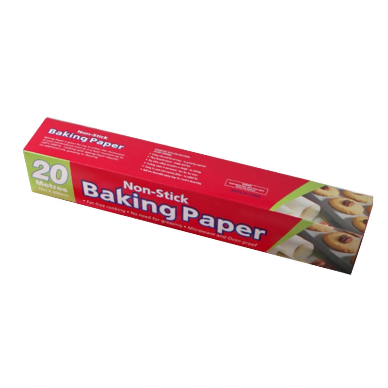 Boxed Baking Paper Silicone Oil Paper Double Sided Pastry Blotting Roast Oven Mat Pizza Steamer Paper Grill Kitchen