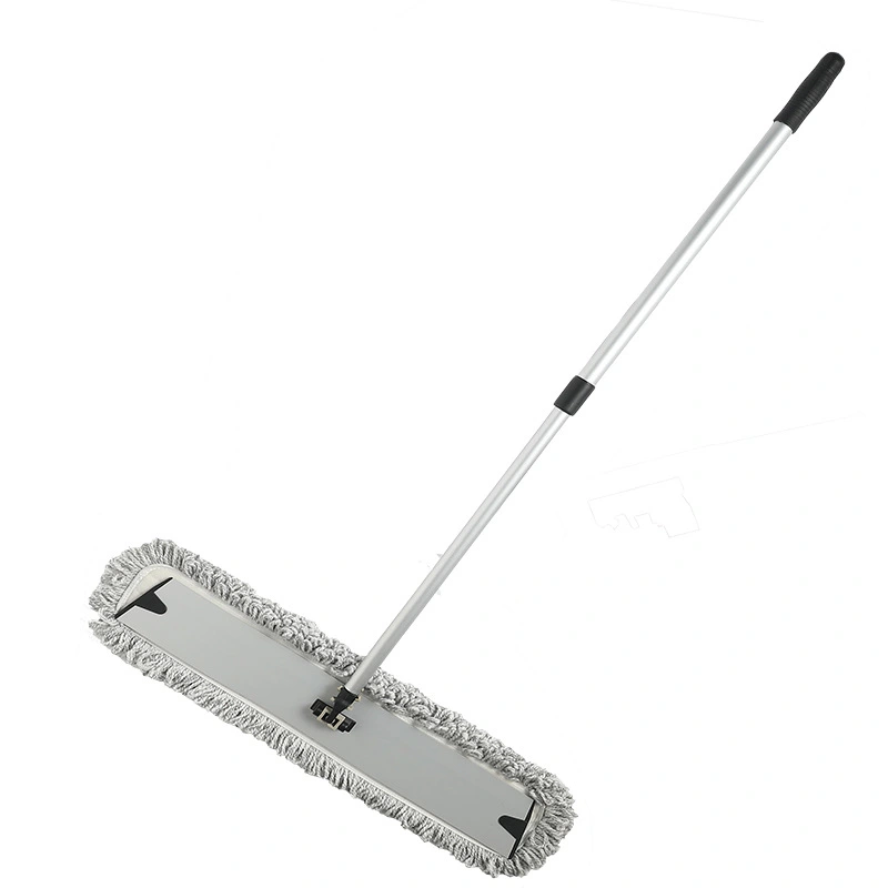 Processing Custom Mops Lazy Commercial Mops Cleaning Dust Removal Aluminum Rod Telescopic Rod Aluminum Alloy Aluminum Plate Mop