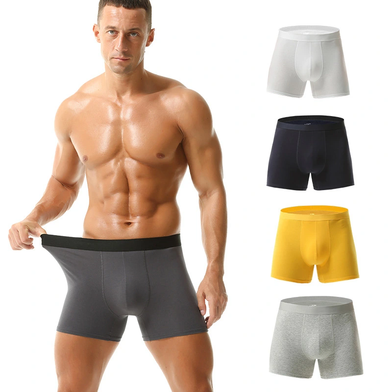 Underwear Wear Resistant Cotton Underwear Men's Boxers Breathable Shorts Wholesale High Elastic Men's Underwear