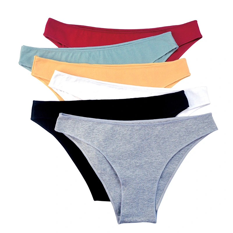 Women's Underwear Sexy Half Pack Hip Low Waist Plus Size Underwear Cotton Female Foreign Trade Woman Panties