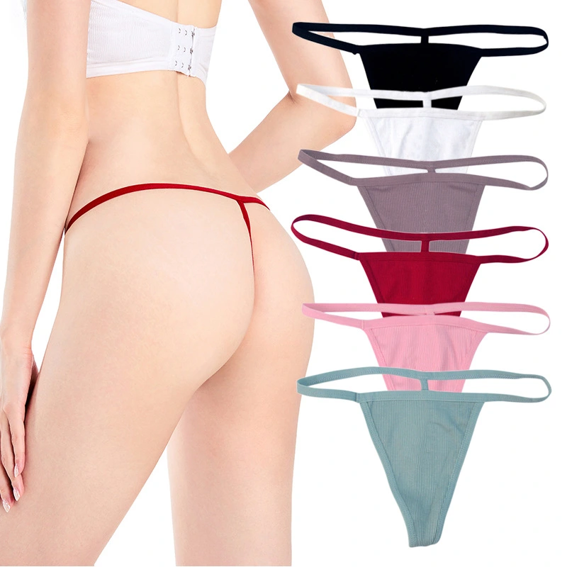 Women Feel Sexy Underwear Europe and the United States Thin Belt Change Adjustable Belt Thong Sexy Underwear Pure Desire for Women Cross-Border Customization