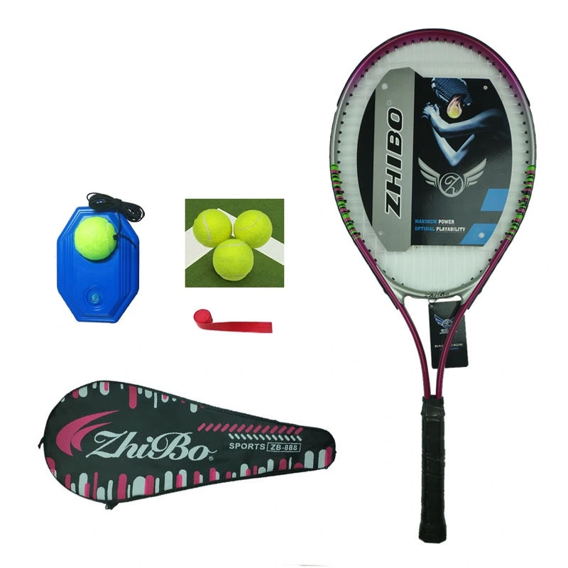 888 Tennis Racket Factory Direct Sales of Junior and Intermediate Training Tennis Racket Alloy Practice Tennis Racket Package Free Mail