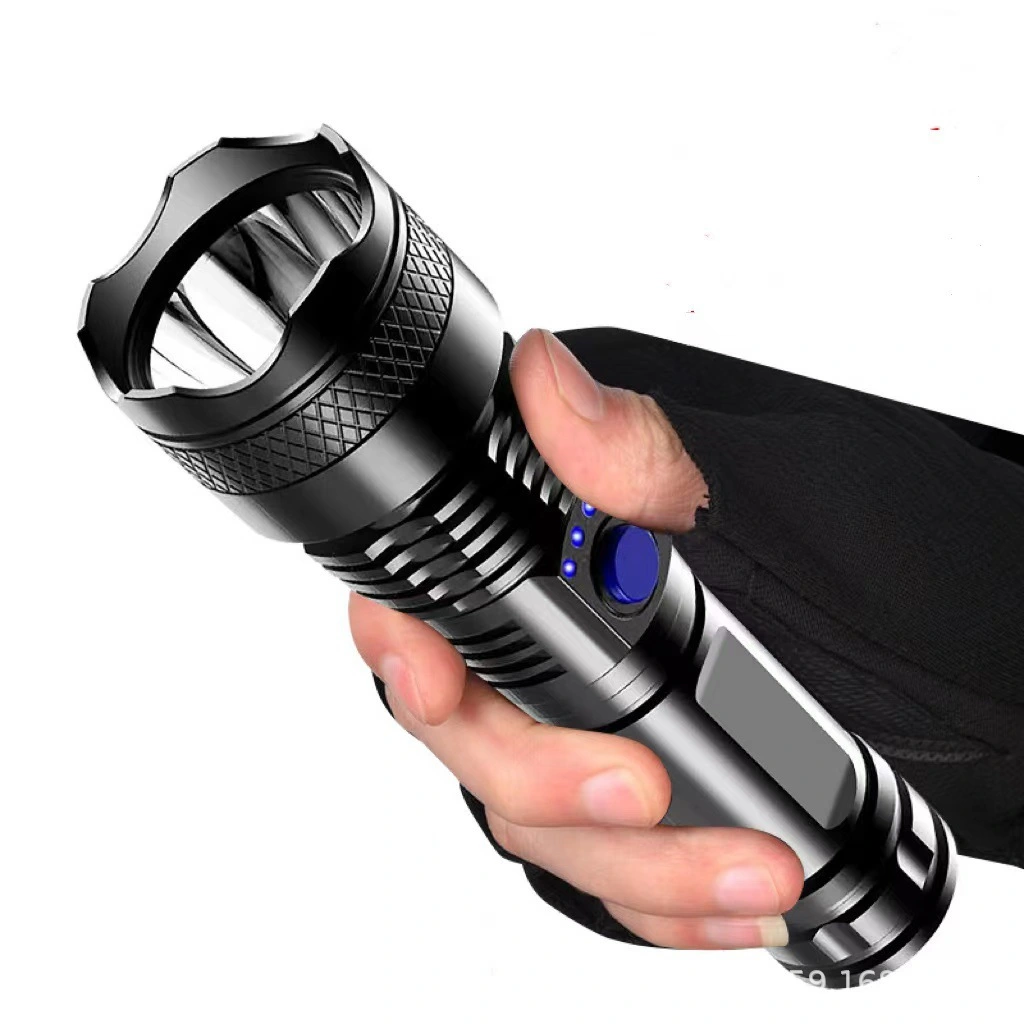 LED Flashlight Can Be Rechargeable Small Portable Super Bright Bright Light Long-Range Shooting Night Home Outdoor Special Forces