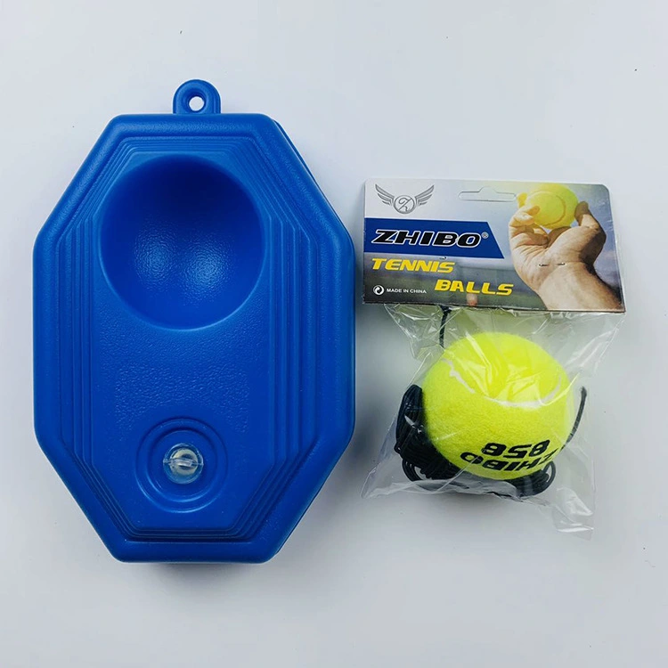 Tennis Trainer Single Tennis Base with Ball Unlimited Court Tennis Set Trainer Manufacturer Direct Sales