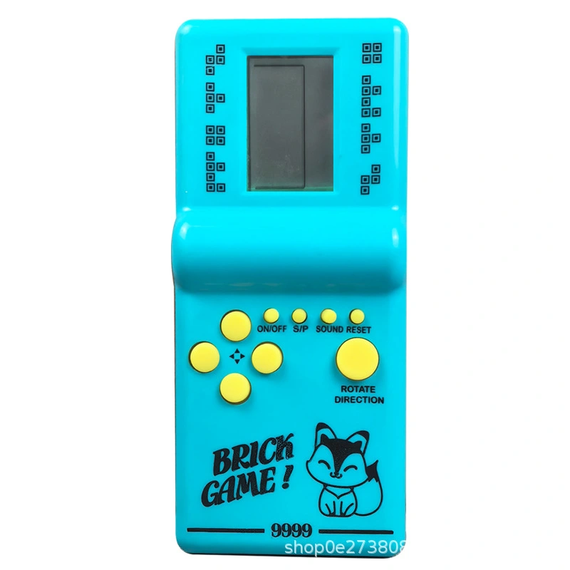 Tetris Game Machine 8090 Nostalgia Box Electronic Black and White Handheld Game Machine Toys