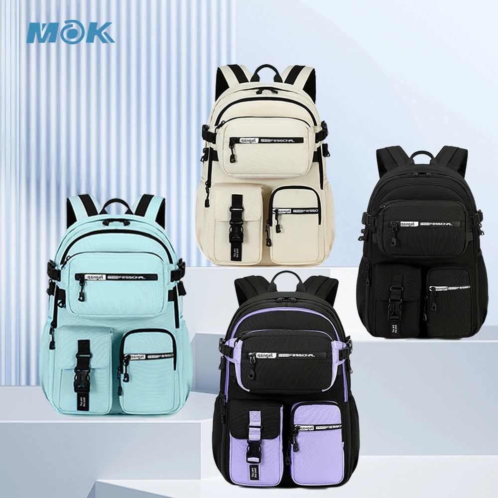 Casual Backpack Boys New College Students Female Large Capacity Schoolbag Outdoor Travel Detachable Backpack