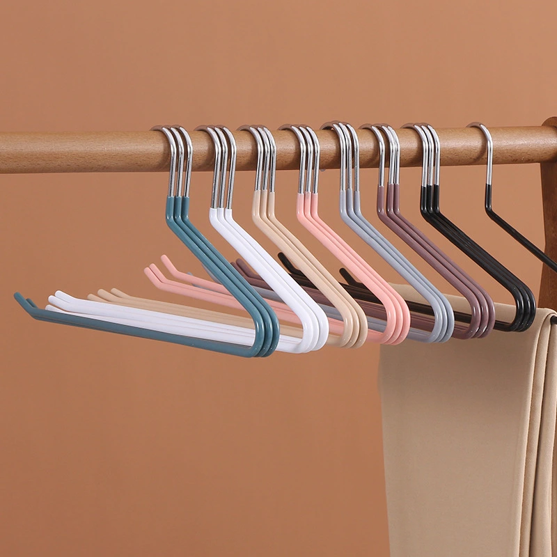 Hengman Goose Type Non-slip Dip Plastic Pants Rack Z Shape 2 Word Pants Hanging Storage Pants Rack Pants Clip No Trace Hanger Manufacturers Wholesale