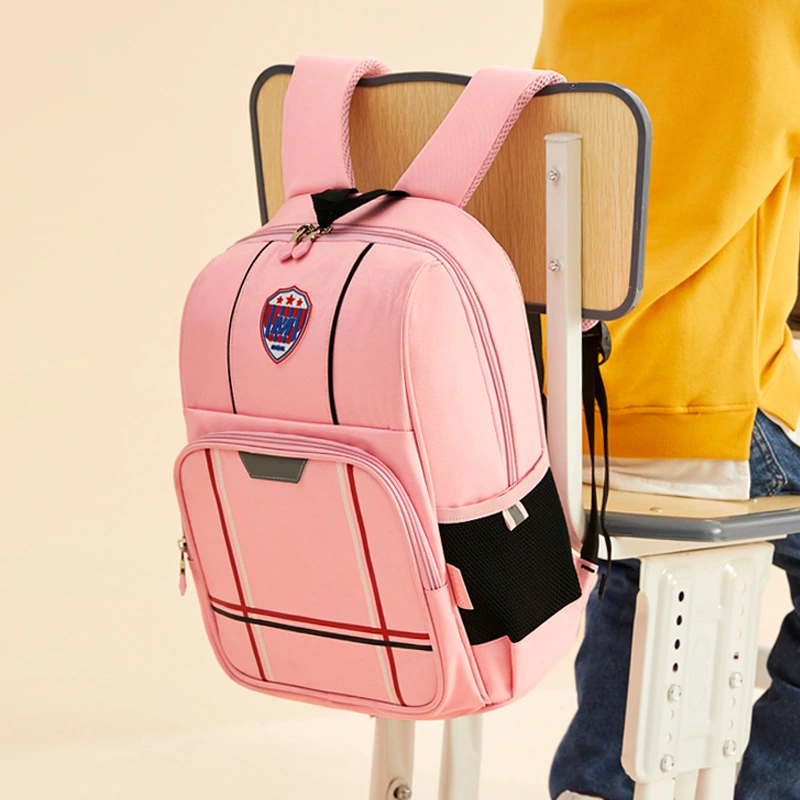 New British Style Schoolbag for Primary School Students in Grades 1 to 3 Light Backpacks for Children with Spine Protection