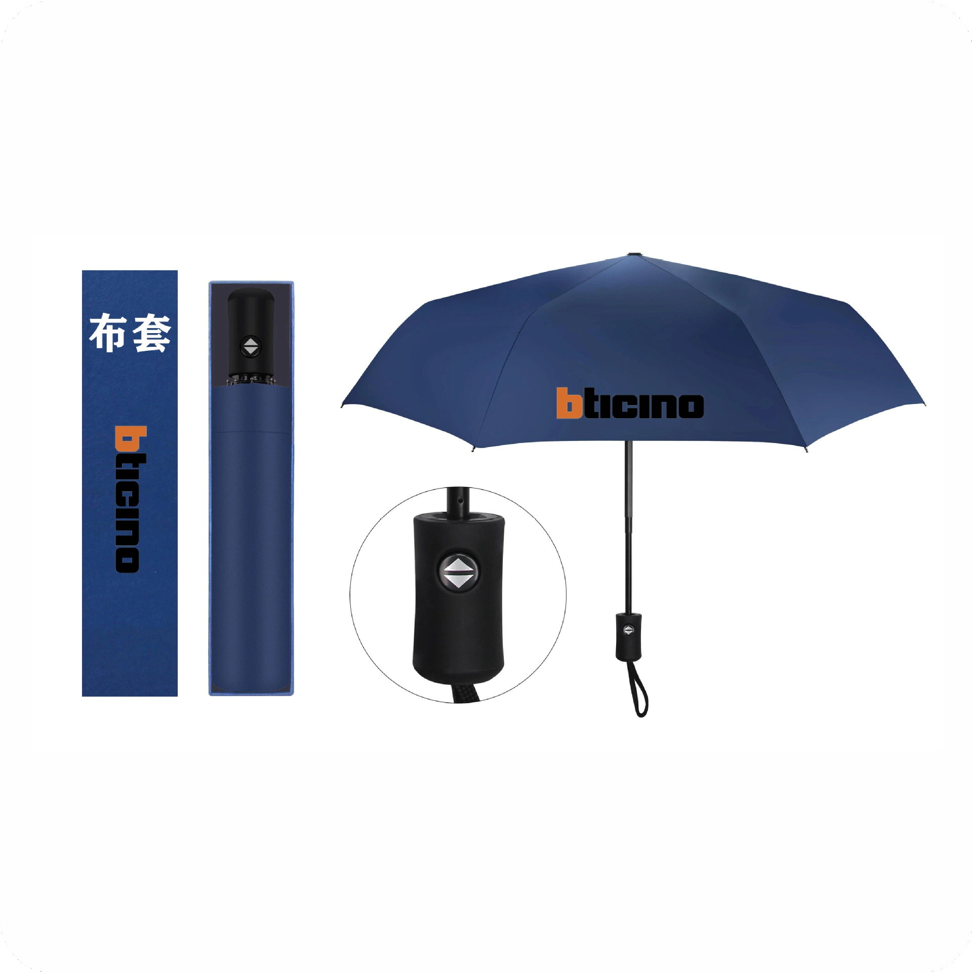 Oversized Golf Umbrella Straight Umbrella Advertising Umbrella Gift Umbrella Sunny Rain Business Sunshade Fiber 30 Inches