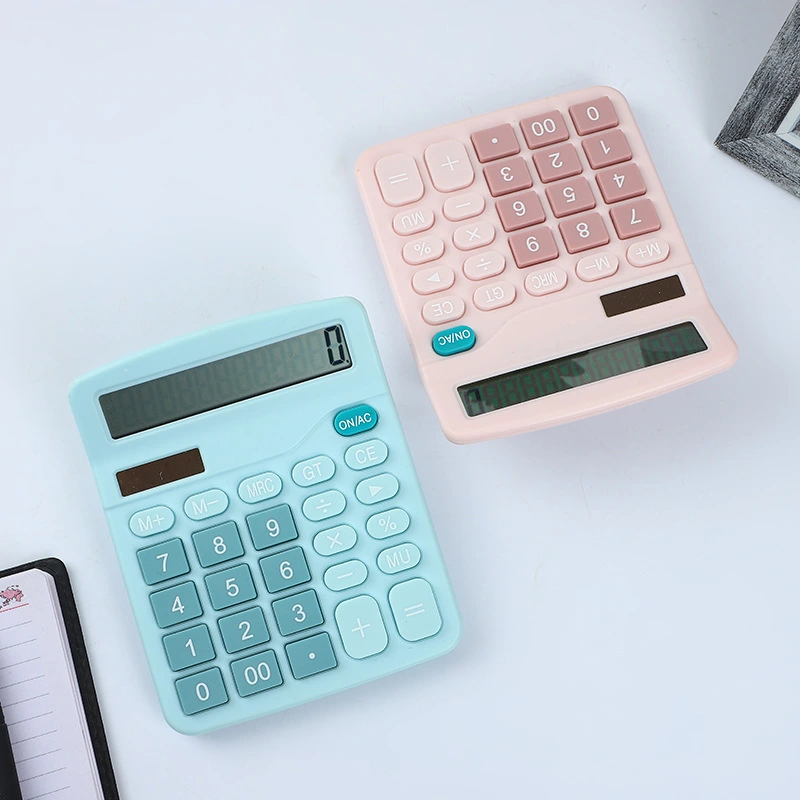 12 Solar Dual Power Student Calculator Office Procurement Wholesale Can Be Fixed LOGO