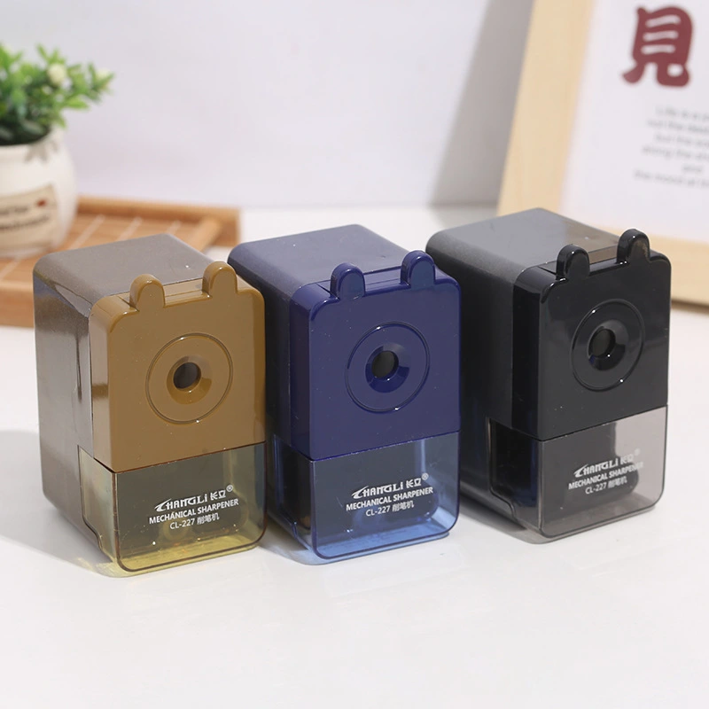 Automatic Pen Feeding Hand Sharpener Fashion Simple Sharpener Pencil Sharpener Student Pencil Sharpener Office Sharpener