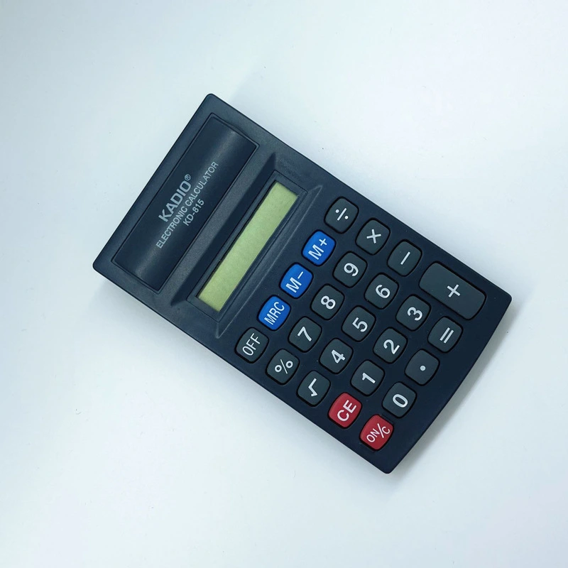 KADIO KD-815 Pocket Type 8-Bit Student Calculator Is Printable