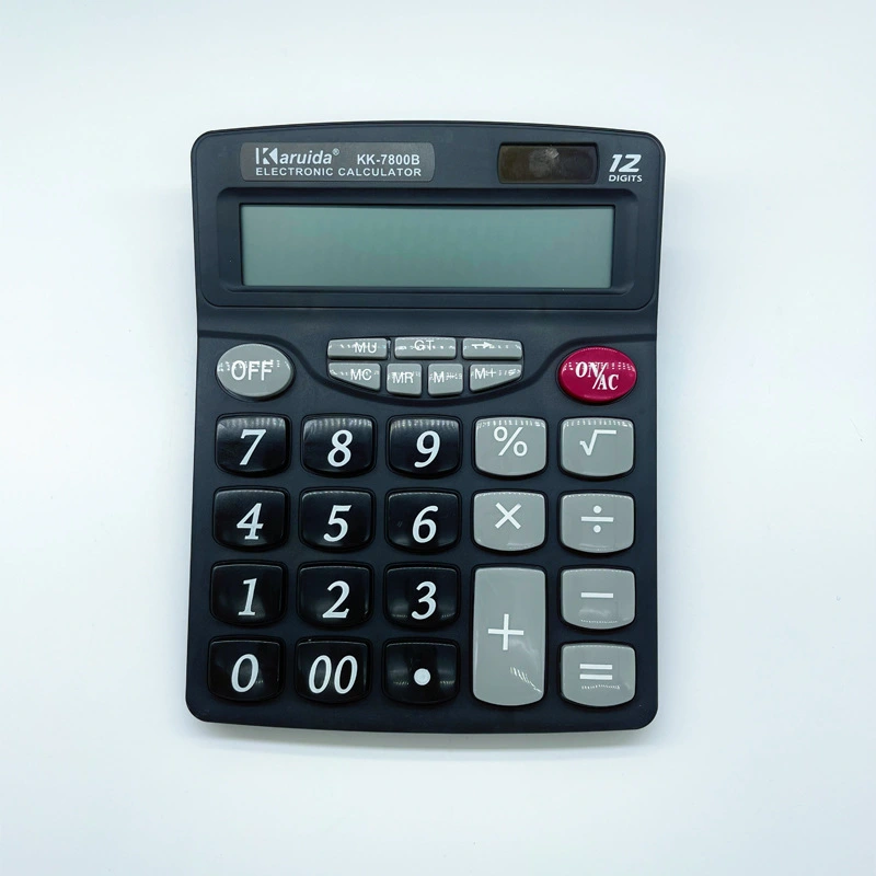 KARUIDA KK-7800B Desktop 12-Digit Financial Office Calculator with Large Buttons