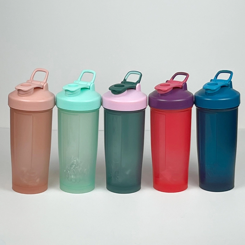 1000ml large capacity fitness sports kettle plastic outdoor shake cup Shake cup can be printed water cup