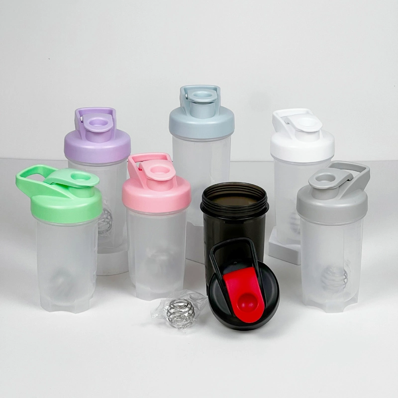 300ml plastic shaker cup Children's water cup portable sports milkshake cup manufacturers directly supply soy milk cup gift cup