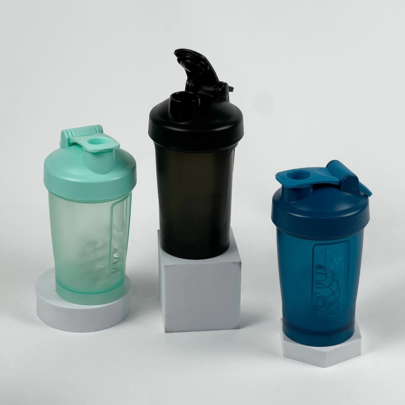 400ml shake cup protein powder shake cup Portable fitness water cup Shake cup logo plastic cup