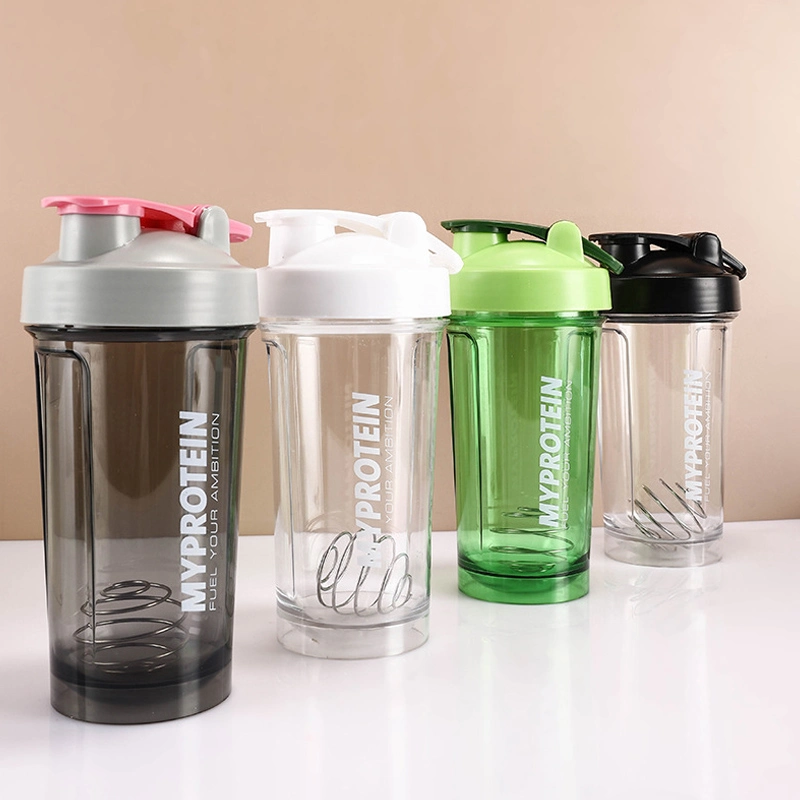 500ml fitness Shaker cup Portable water bottle milkshake cup protein powder mixing cup high temperature resistant water bottle