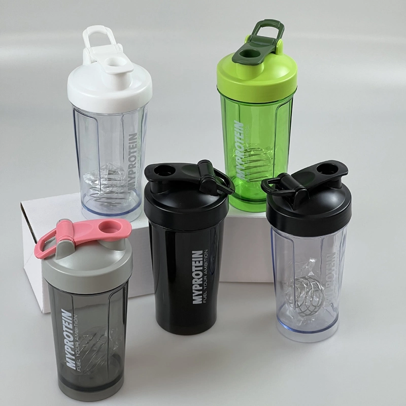 500ml sports fitness Shaker cup Portable water bottle milkshake cup protein powder mixing cup high temperature resistant water bottle