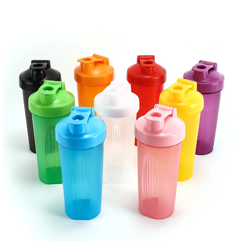 600ml Shaker cup Fitness cup Milkshake cup Sports protein powder Shaker cup Mixing cup printing logo