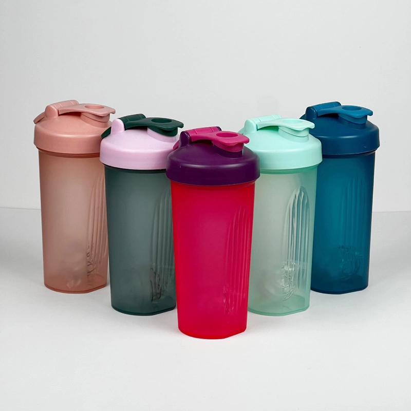 800ml sports protein powder Shaker cup Large capacity outdoor plastic portable water cup