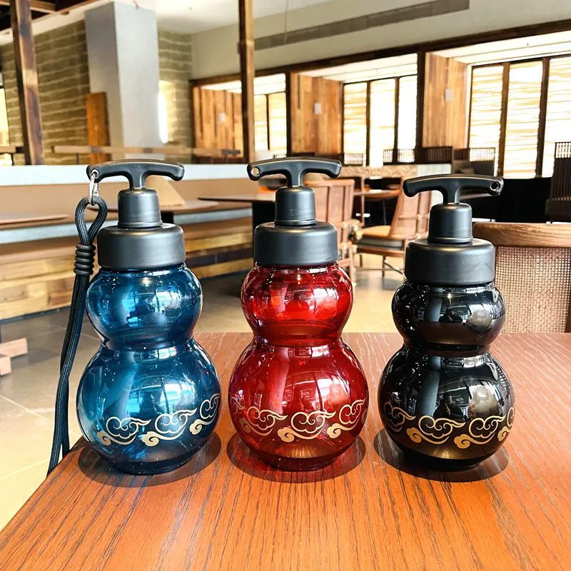 New simple water cup gourd bottle gourd plastic cup students male and female students high appearance level cup portable high temperature resistance